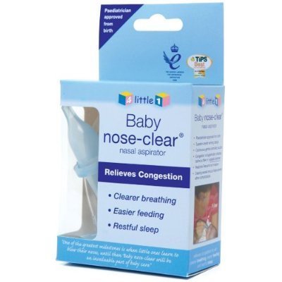 Baby Nasal Aspirator by Baby Nose Clear - Award Winning Nasal Aspirator with No Filters Required by Baby Nose Clear