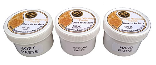 150 grams Sugaring Hair Removal Paste PLUS 50 grams Unperfumed Talcum Powder - Medium Paste - Image 6