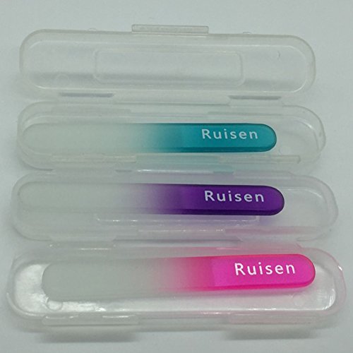 Ruisen Baby-Nagelfeile 3-Pack Säuglingspflege-Kristallglas -Nagelfeilen Die besten Geschenke für Babys, Kleinkinder und junge Mütter - 4