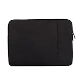 ☑:Notebook-Hülle via GODGETS;Gepolsterte Reißverschlussbindung verhindert Kratzer.