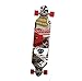 Produktbild Longboard 41 LED DROP RACE ABEC 11 Rot LED Skateboard