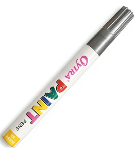 Snowman Oil Based Paint Marker - Black - Fine Tip : Amazon.in