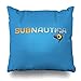 Produktbild Generic Dekokissenbezug Square Subnautica Logo Dekorative Kissenbezug Wohnkultur Kissenbezug 18x18 Zoll