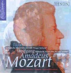 Preisvergleich Produktbild Sinfonie Nr. 38 "Prager" / Sinfonie Nr. 41 "Jupiter"