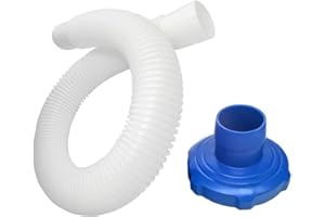 BIOSA Adaptateur mural pour piscine Intex Deluxe Surface Skimmer avec tuyau pour nettoyeur de piscine