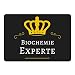 Produktbild Mousepad Biochemie Experte schwarz