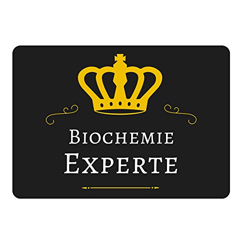 Preisvergleich Produktbild Mousepad Biochemie Experte schwarz
