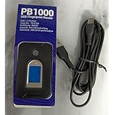 Precision PB1000 L1 Biometric Fingerprint C-Type USB Scanner with RD ...