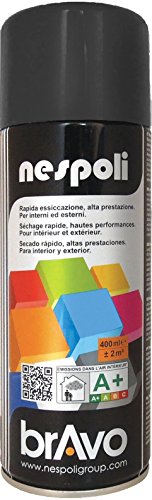 AEROSOL Peinture Noir - Peinture Pro Brillant - 400ml