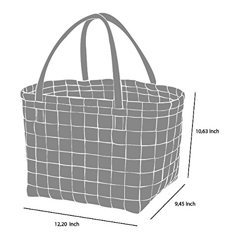 Handed By – Tasche / Shopper – Paris – Farbe: Bunt Multi Mix – 27 x 31 x 24 cm - 5