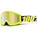 Produktbild 100% STRATA EXTRA Crossbrille - Neon Yellow Größe UNI