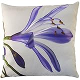 Schmucklilie (Agapanthus), Kissenbezug, Wendekissen, 50x50cm