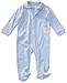 Cambrass Unisex Baby All in One Plain Egyptian Cotton Playsuit Blue Newborn