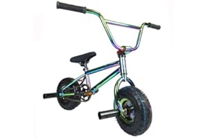 1080 New Limited Edition Mini BMX Kids Stunt Freestyle Jet Fuel Chrome BMX Bike