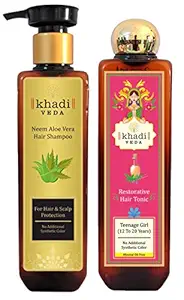 Neem Aloe vera shampoo & Teenage girl oil Each 200 ml Combo.