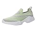 Produktbild Saihui Damen Sportschuhe Bequem Netz Gym Schuhe Atmungsaktives Turnschuhe Sneakers Laufschuhe Fitness Leicht Rutschfeste Turnschuhe für Herren Damen (EU:39, Grün)