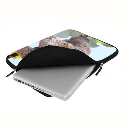PEDEA Design Tablet PC Tasche 10,1 Zoll (25,6cm) mit Mauspad und schnurloser Maus, Chilling Sloth - 5