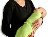 Baby Pucksack, 3er Set, 100% Premium Baumwolle, Extra Feste Klettverschluss-Nähte, Ideal für Säuglinge und Schreibabys (0-3 Monate, 3-6 kg), für Sommer, Herbst Winter und Frühling - 3
