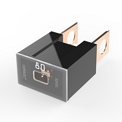 Auprotec® PAL B Fusibles bloque macho OTO BT fusible japonés 30A - 140A selección: 80A Ampere negro, 3 piezas