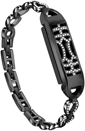 AmaSells 6.7'' - 8.1'' Large Bands for Fitbit Flex 2,Adjustable Metal Magnetic Adsorption Switch Design Wristband Replacement Bands Strap for Fitbit Flex 2