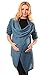 Purpless Maternity and Nursing Cardigan 9005 (UK 8-10, Teal)