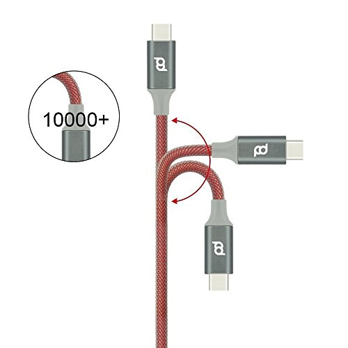 Extra Lang 2 m/1,8 m Samsung Galaxy S8/S8 + usb-c Typ Nylon verstärkt Ladekabel. - 4