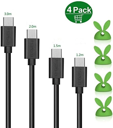 USB-C Charging Adapter,[4Pack] USB-C to Micro USB converter Data Syncing and Charging Universal for the new MacBook, ChromeBook Pixel, Nexus 5X