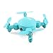 Produktbild MRULIC Mini 720p Kamera-Drohne RC Quadcopter 6-Achsen Kreisel 3D UFO FPV RC 2.4 GHz 4KANAL+ 1 x Akku+1 x Quadcoper USB Ladegerät (blau)