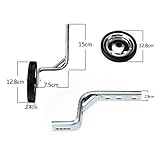 WINOMO Universal Heavy Duty Stützräder für 12/14/16/18/20 Zoll Fahrrad Kinder Fahrrad Kinder - 6