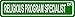 Produktbild OneMtoss Schild Aluminum Sign, Religious Program Specialist Usn Navy Rating Grün Aluminum Straße Sign 4"H x 18"B Sehr gut für jedes Zimmer oder Außen Orten