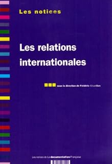jaquette livre Relations internationales
