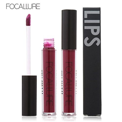 Yogogo Neue Art und Weise Lippenstift Kosmetik Frauen sexy Lippen Metallic Lip Gloss - 3