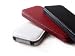 Produktbild Optima Echtleder Flip Cover für Apple iPhone 5/5S, Rot