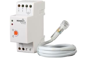 BEMKO Interrupteur crépusculaire pour profilé wz38 Tableau modulaire Capteur crépusculaire Top.