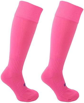 STAY UP Kid’s Sports Socks 2 Pairs – Twin Pack – Pink 14+ Yrs