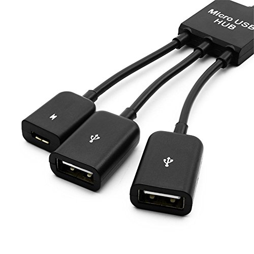 Outstanding® 3 in 1 Micro USB 2.0 Host OTG Hub Adapter Kabel für Samsung - 2