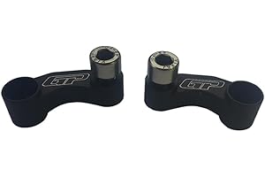 GP Kompozit For V125 / V200 Special 2021-2023 Compatible Mirror Extender Black