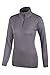 Mountain Warehouse Soul Womens Knitted Zip Neck Top Grey 12
