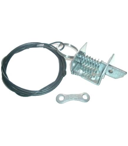 Poignée De Porte De Garage Verrouillable - Gedotec Argent Acier - Neuf Sous Blister