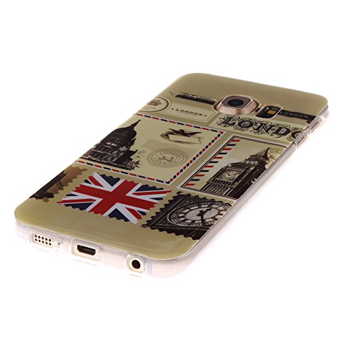 AllDo Funda Silicona para Samsung Galaxy S6 Edge Plus Carcasa Protectora Caso Suave TPU Soft Silicone Case Cover Bumper Funda Ultra Delgado Carcasa Flexible Ligero Caja Anti Rasgu os Casco Anti Choque - Londres reviews AllDo Funda Silicona para Samsung Galaxy S6 Edge Plus Carcasa Protectora Caso Suave TPU Soft Silicone Case Cover Bumper Funda Ultra Delgado Carcasa Flexible Ligero Caja Anti Rasgu os Casco Anti Choque - Londres