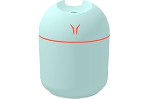 ZXCVBNN Mini Humidifier For Bedroom, Car Humidifiers With Colorful Night Light,Portable Small Room Humidifier,Usb Desktop Air Humidifier,Essential Oil Diffuser Car Purifier Aroma Anion Mist Maker