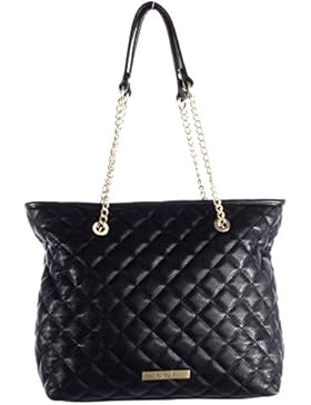 HOUSE OF ENVY Damen Schultertasche Pretty Shopper black