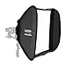 Price comparison product image Manfrotto Lastolite Square Large Ezybox Pro for Studio Flash - Black