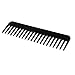 Ularma 10Pcs Black Pro Salon Hair Styling Hairdressing Plastic Barbers Brush Combs Set