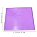 KSENDALO Silicone Placemat with Raised Edges for Kids/Toddler/Children/Baby, Reusable/Non-slip/Portable/Rolled up Dinner Table Mat/Feeding Mat Set, Size 12.2" * 10.5",Purple