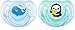 Produktbild Philips Avent Klassik Design Schnuller 6-18 Monate SCF169/37, Doppelpack, Jungen, Wal/Pinguin
