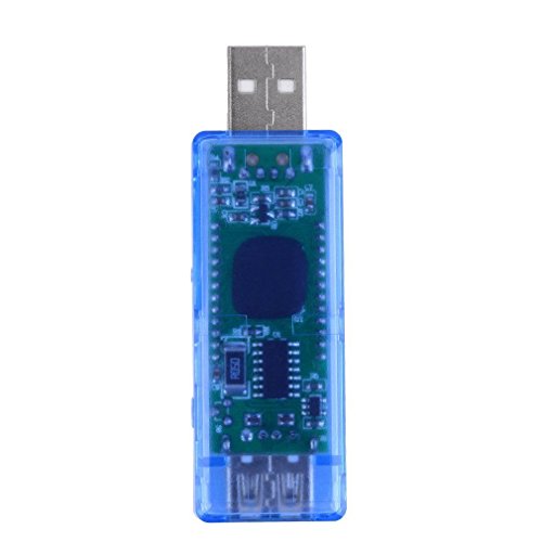 Binwo USB Power Monitors Multi meter Voltage Tester(4V-9V) Ampere Current Meter (0A-3.3A) High Precision LCD Display USB Tester Charger Dector for Mobile phone Power Banks & Other USB Charging device - 4