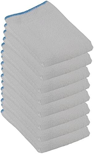 Set of 8 Facial Cleansing Cloths Microfibre Cloths 30 x 30 cm Skin