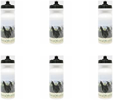 6 x Horses Design Bottles - 500ml - Water - Drinks Bottles