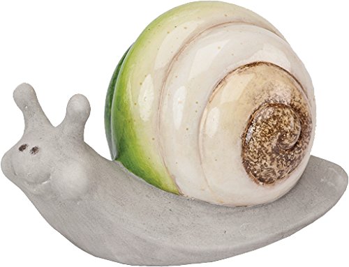 Preisvergleich Produktbild Dekofigur „Schnecke“ SCHNECKE BEIGE / GRÜN 19X11X12 552113